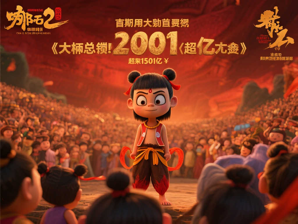 《哪吒》系列内地票房突破200亿大关,《哪吒2》狂揽近150亿! 《哪吒》系列内地票房突破200亿大关,《哪吒2》狂揽近150亿!